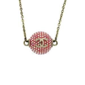 Chanel Cc Logo Ball Pendant Necklace #228996C88B
